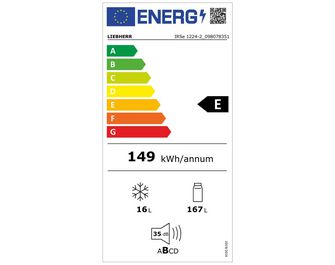 Réfrigérateur congélateur 1 porte encastrable Liebherr IRSE1224-2 | Lapeyre