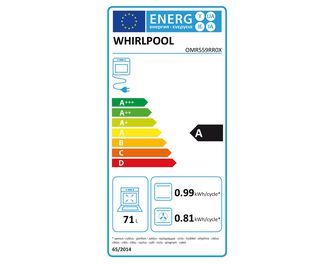 Four multifonction nettoyage pyrolyse inox Whirlpool OMR559RR0X | Lapeyre