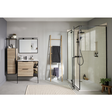 Meuble de salle de bains Métal 2