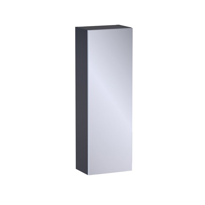 Haut 1 porte miroir Formeo indigo mat P H90xL30xP20 G Main Image