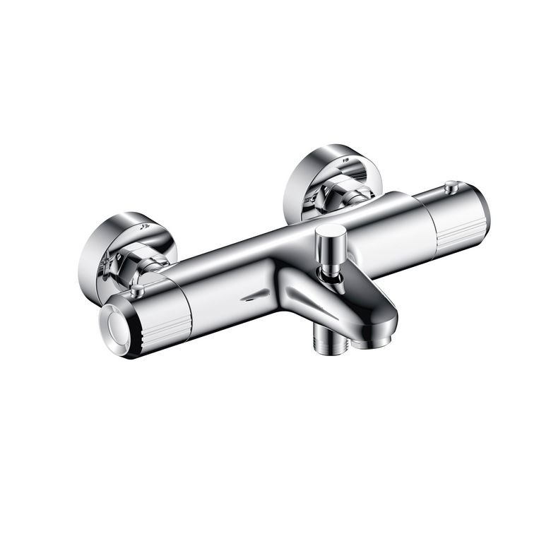 Mitigeur thermostatique bain LUIDJI chromé Main Image