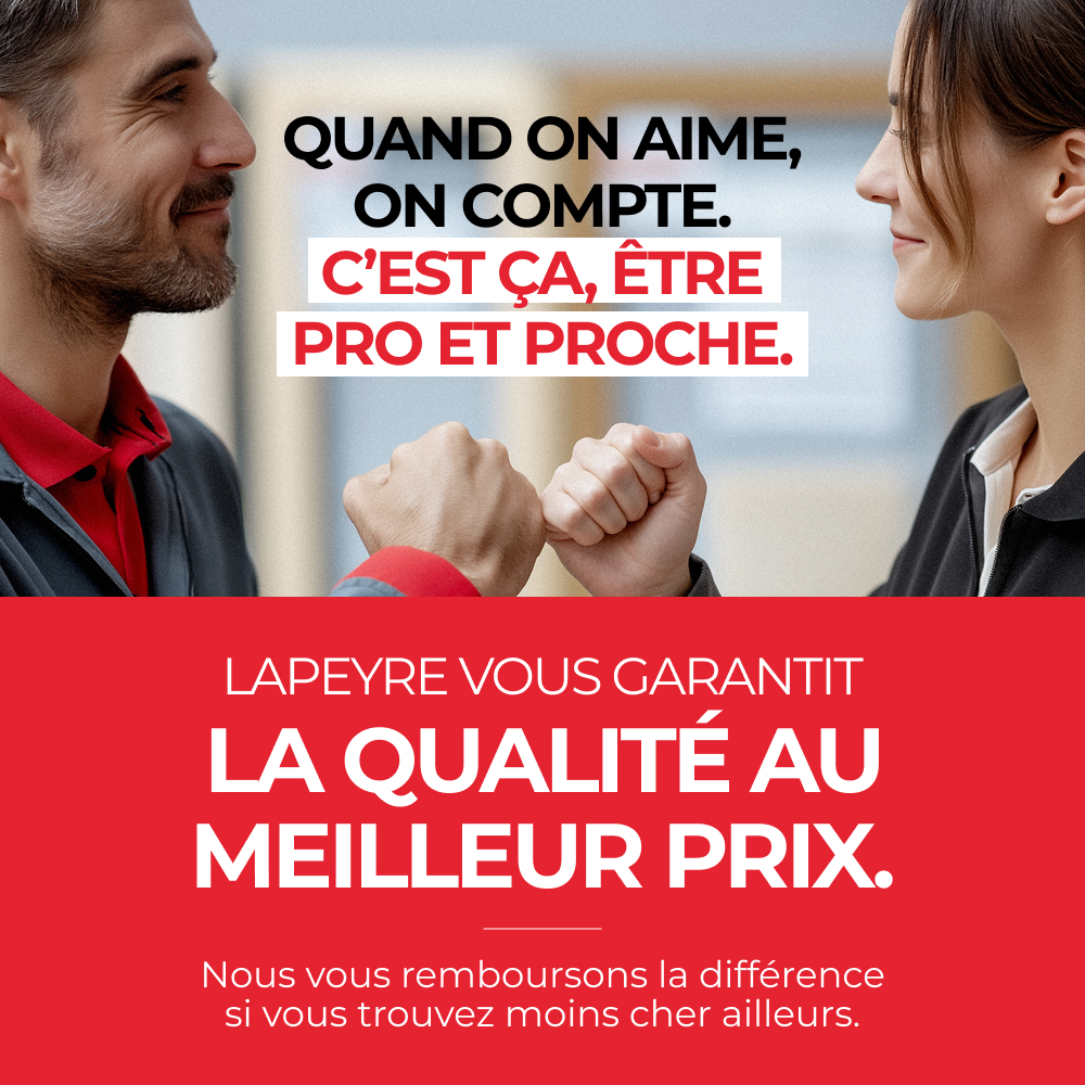 Garantie qualité au meilleur prix