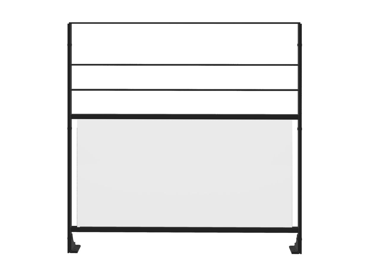 Balustrade FERA en acier main courante plate acier