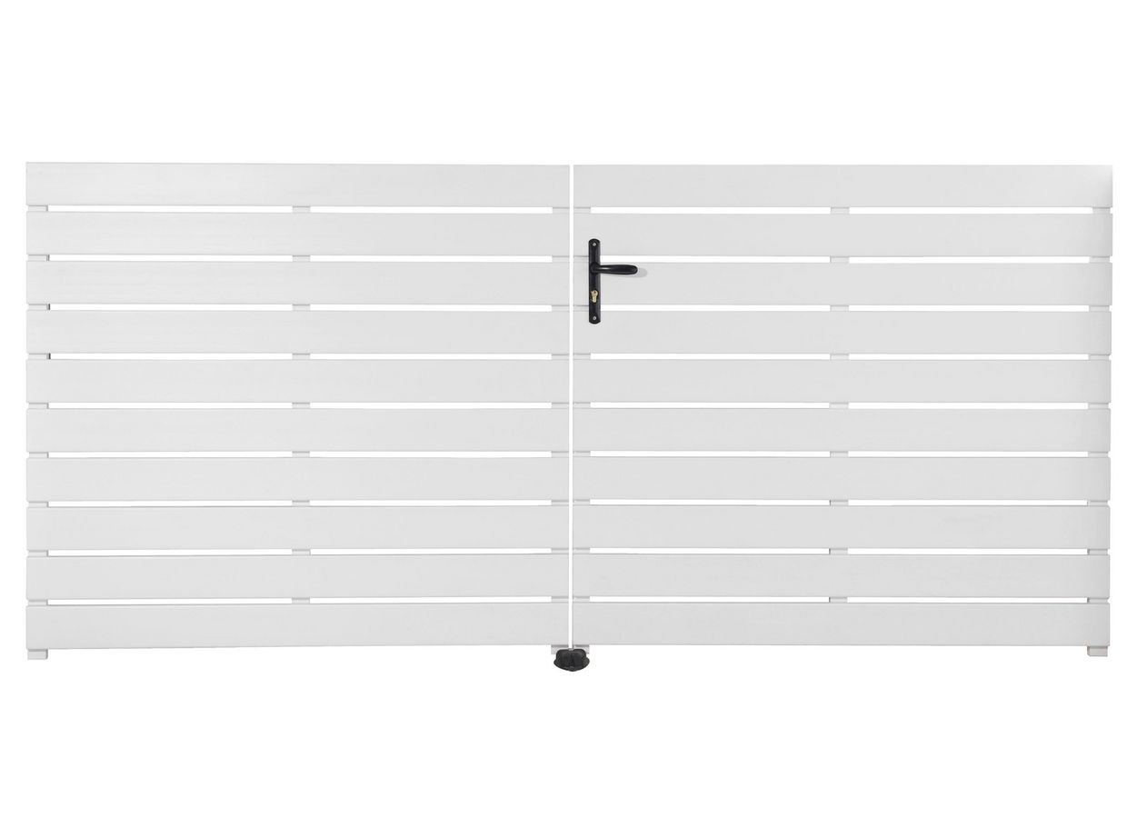 Portail battant PVC LUZ sur mesure Main Image