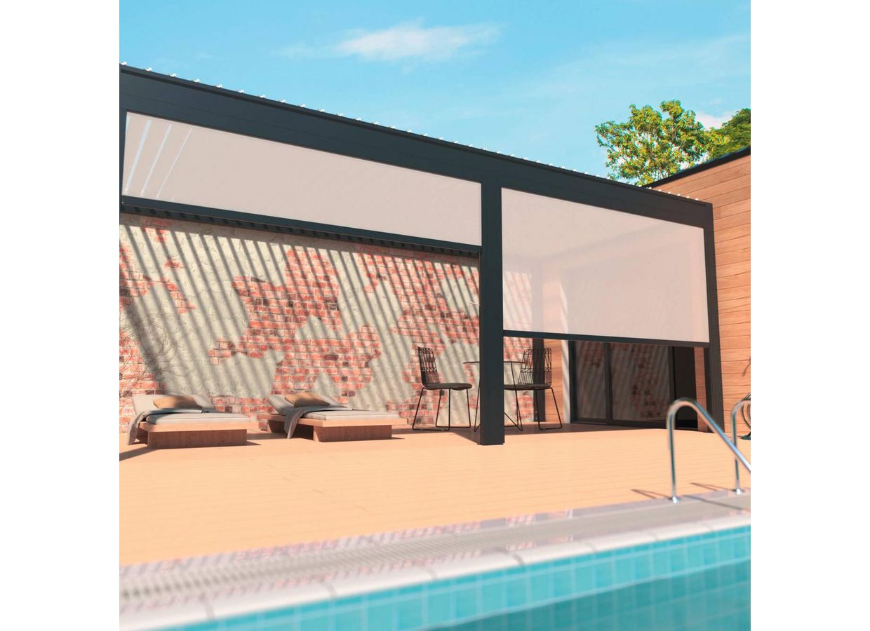 Pergola aluminium Athénaïs sur mesure | Lapeyre