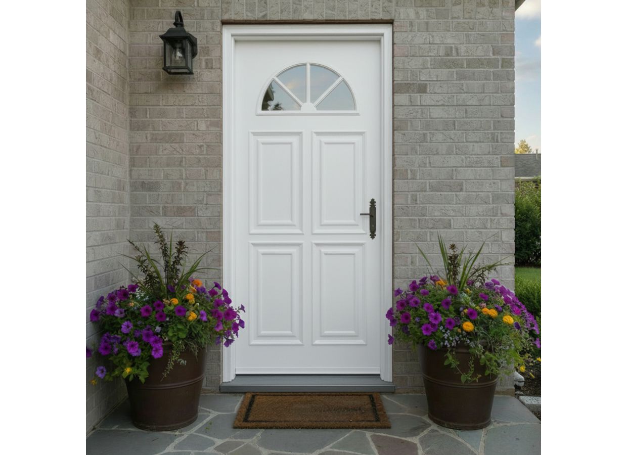 Porte d'entrée Chenonceau PVC sur-mesure | Lapeyre