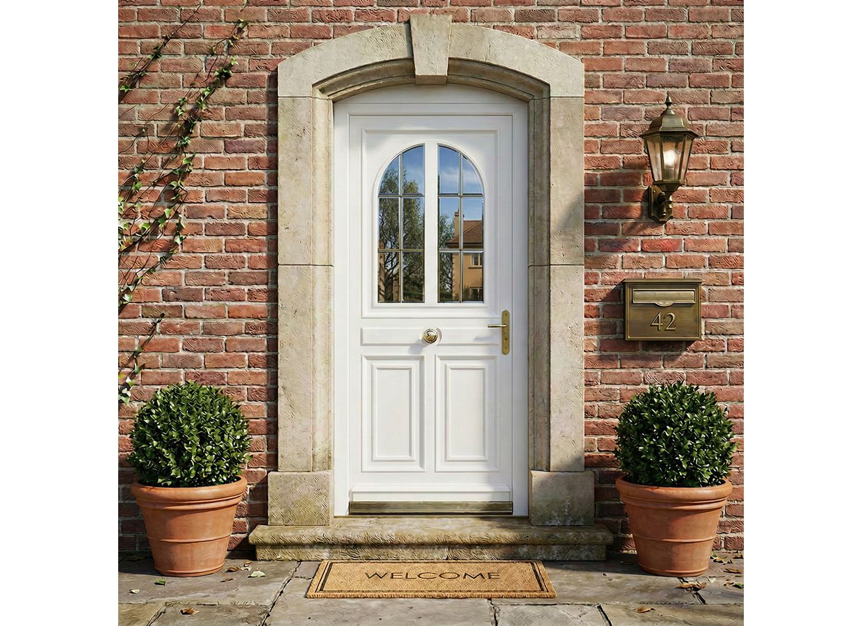 Porte d'entrée Beauharnais PVC sur-mesure | Lapeyre