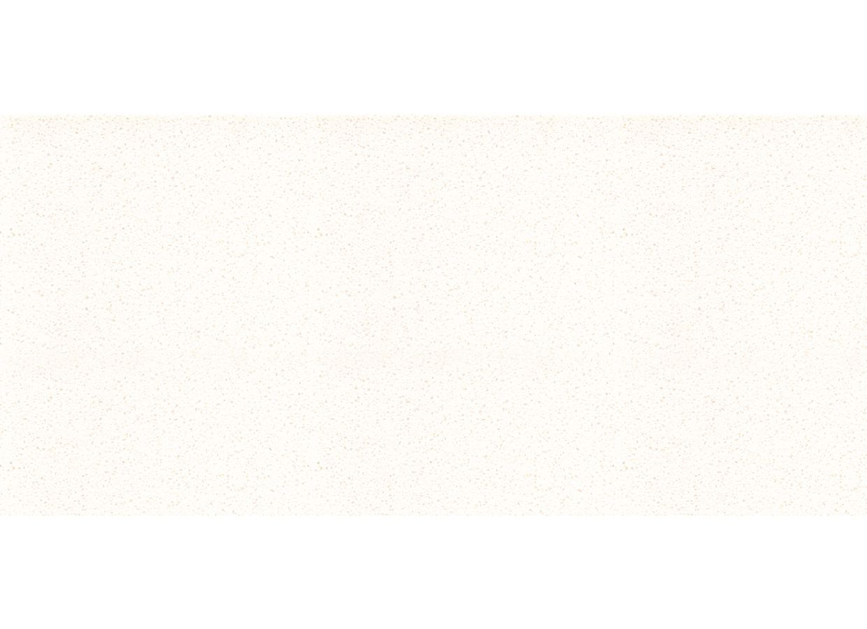 Plan de travail quartz BLANCO SOMPTUO sur-mesure Ep.20/40 mm