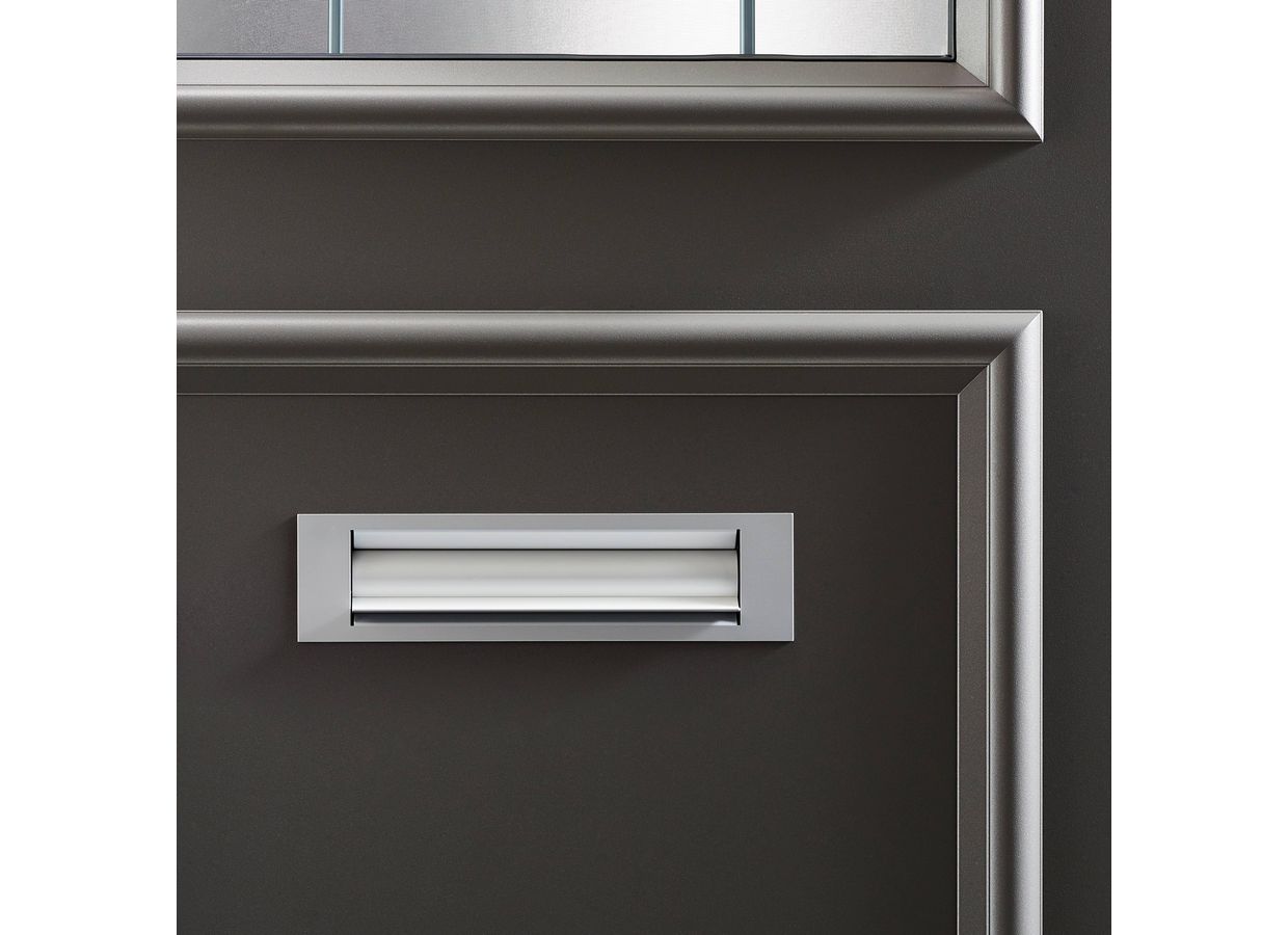 Porte d'entrée Adèle-Rose Aluminium - Portes