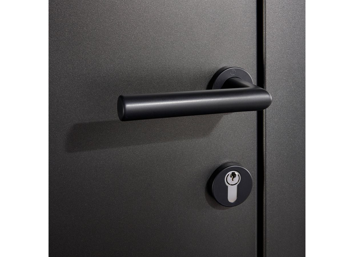 Porte d'entrée Alexi-Anne Aluminium - Portes