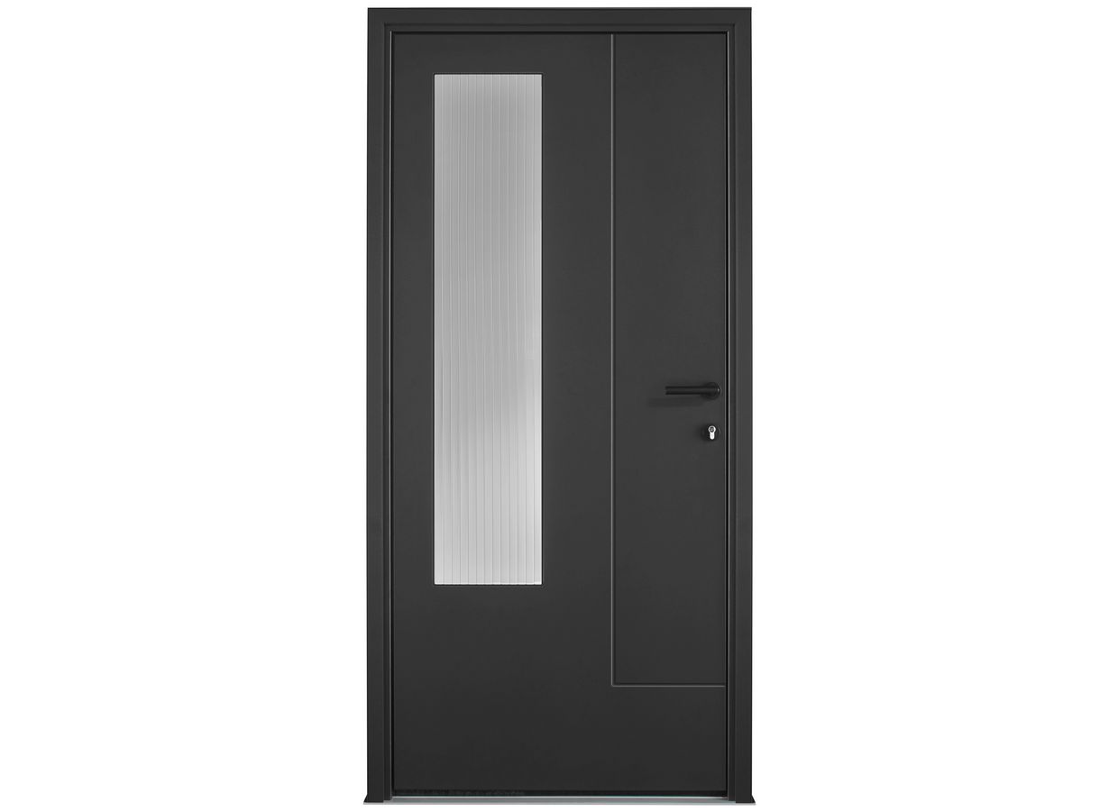 Porte d'entrée *** Aluminium ALEXI-ANNE - Sur mesure Main Image