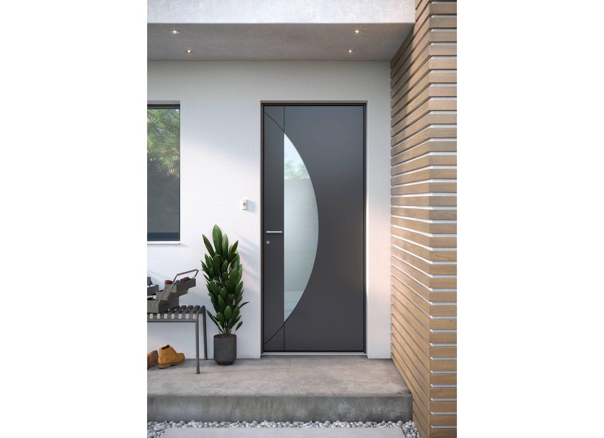 Porte d'entrée Ange-Line Aluminium - Portes