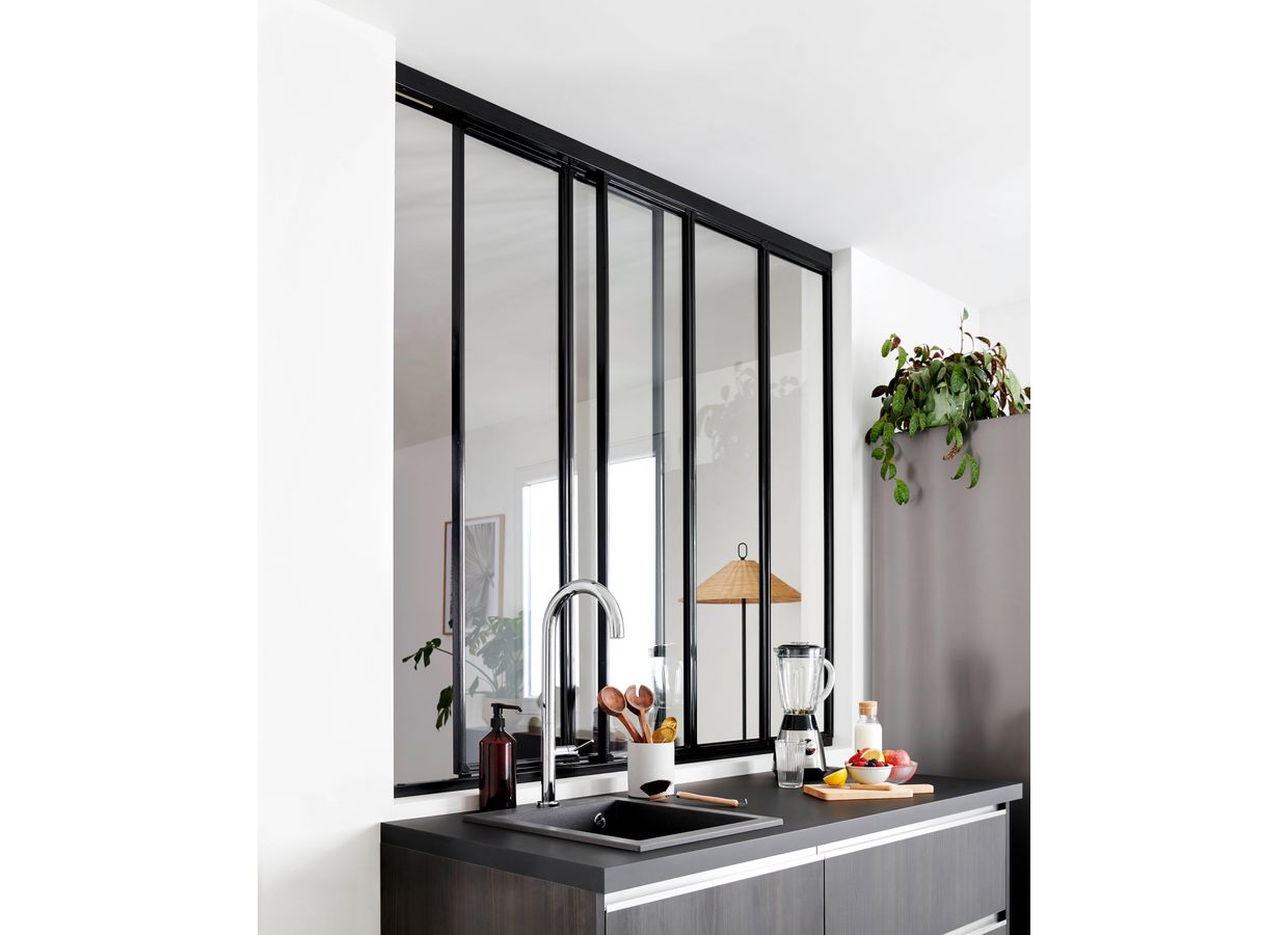 Verrière CREATIVE coulissante sur mesure - Verrières