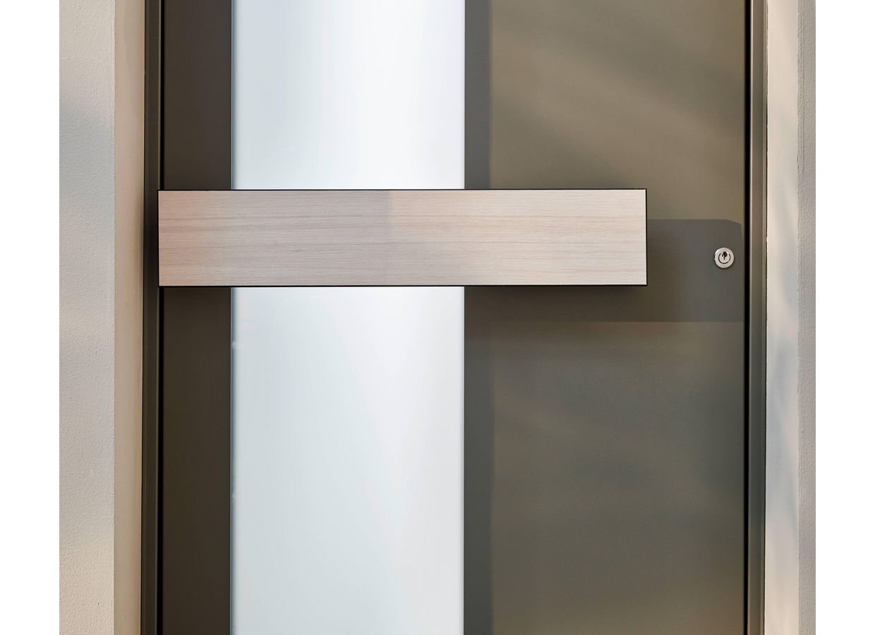 Porte d'entrée Annie-Claire Aluminium - Portes