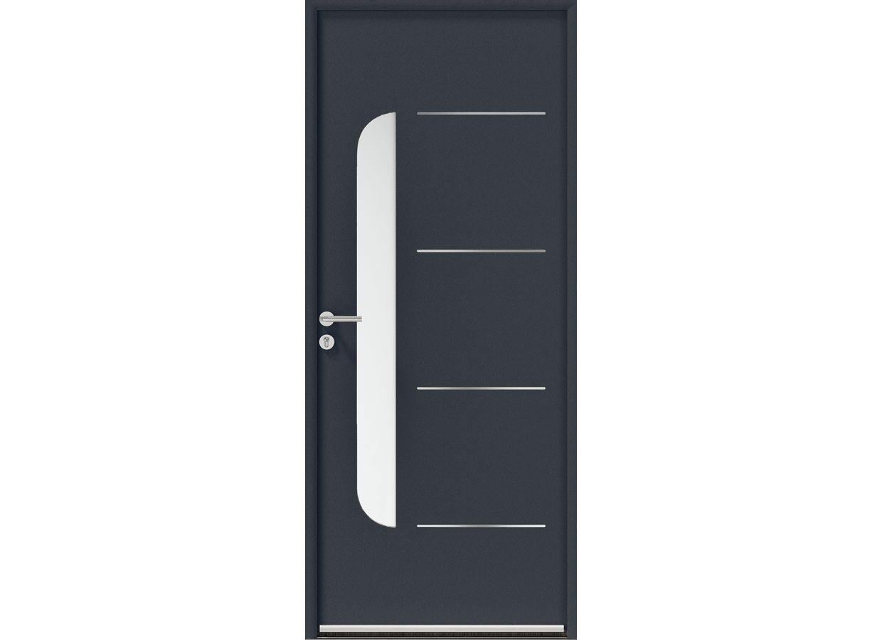 Porte d'entrée Anouk Aluminium sur-mesure