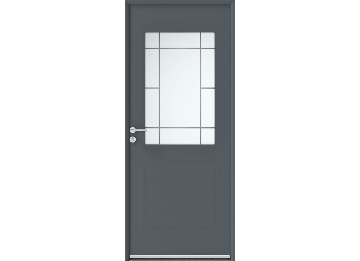 Porte d'entrée Azélie Aluminium sur-mesure