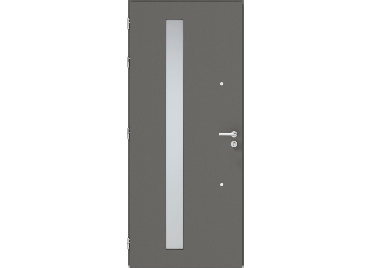 Porte d'entrée Sorbey Aluminium sur-mesure