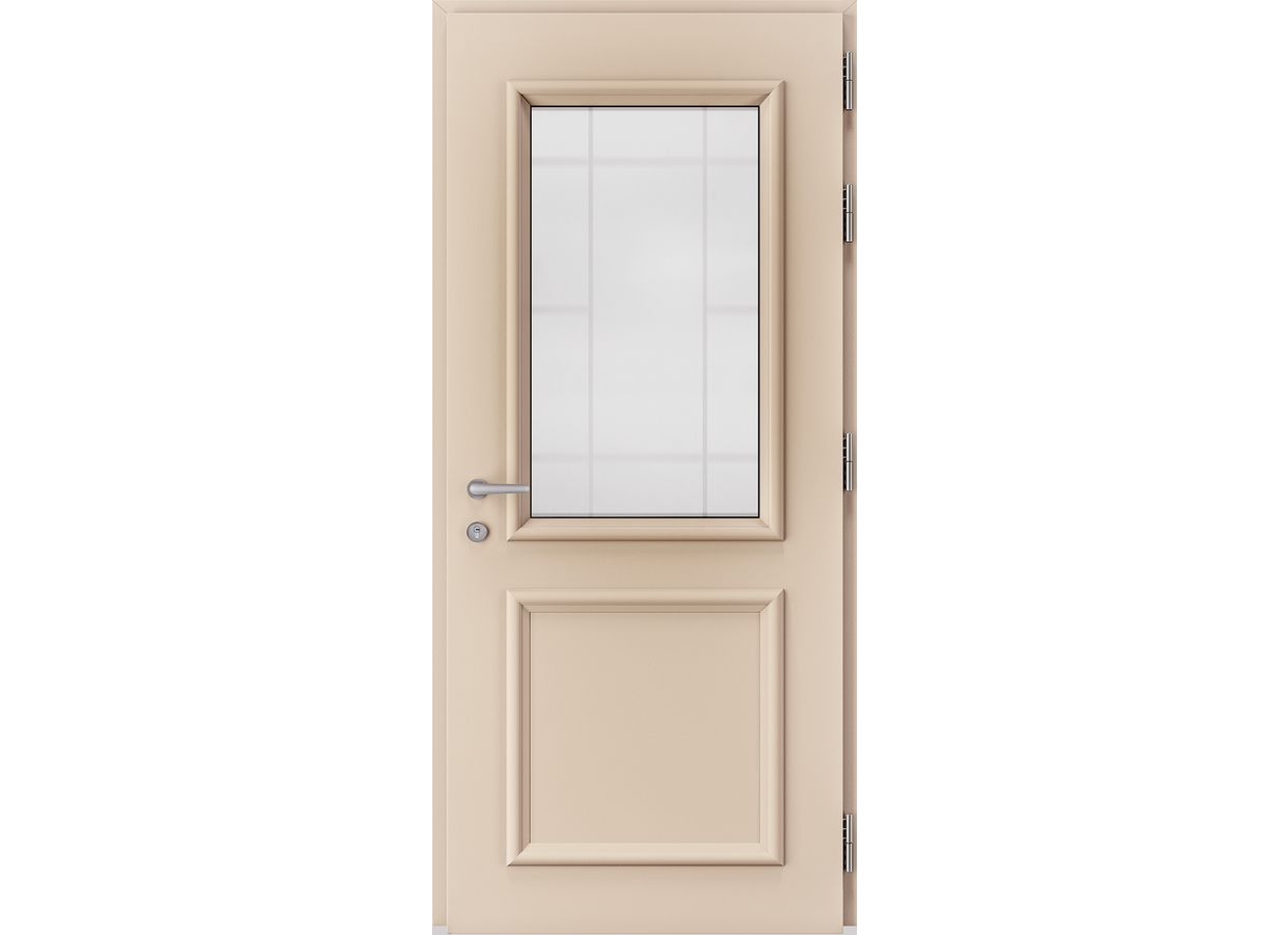 Porte d'entrée Adèle-Rose Aluminium