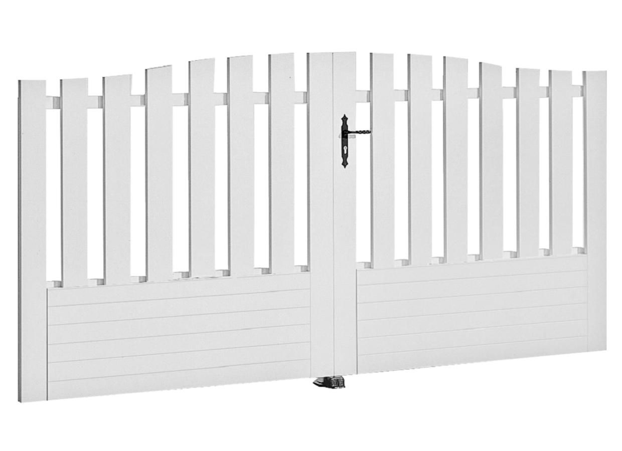 Portail battant PVC ALIZE sur mesure Main Image