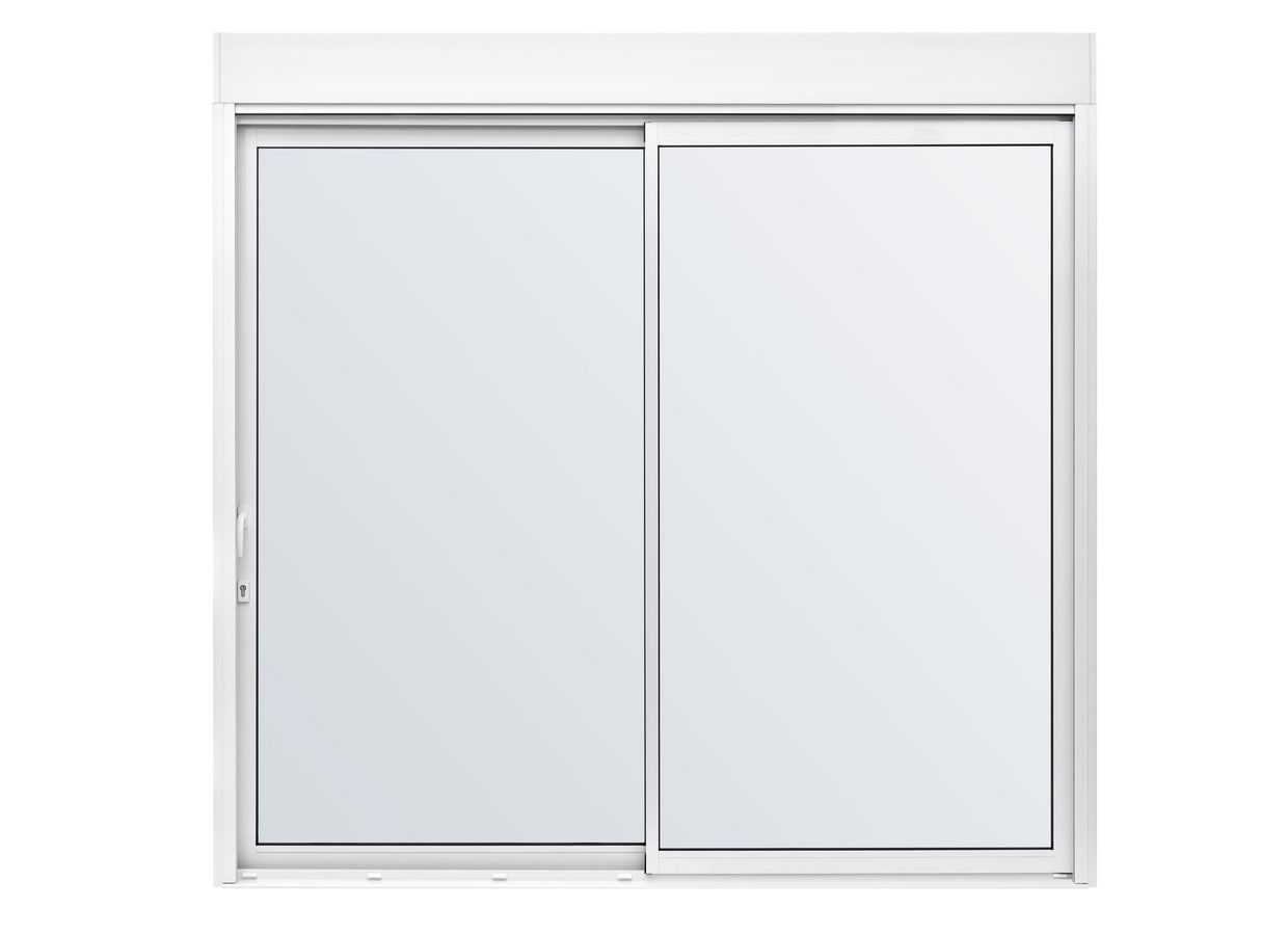 Baie coulissante Néva Aluminium volet intégré sur mesure-Lapeyre