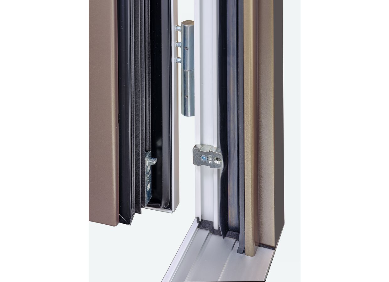 Porte d'entrée Adèle-Rose Aluminium