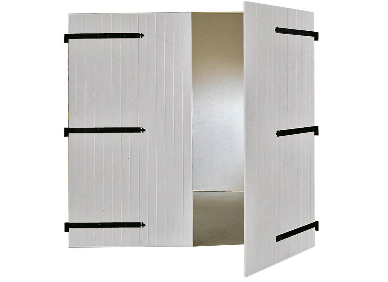 Porte de garage battante PVC - Sur mesure Main Image