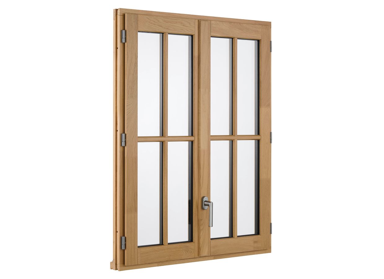 Fenêtre chêne ARBOREAL finition lasure sur mesure | Lapeyre