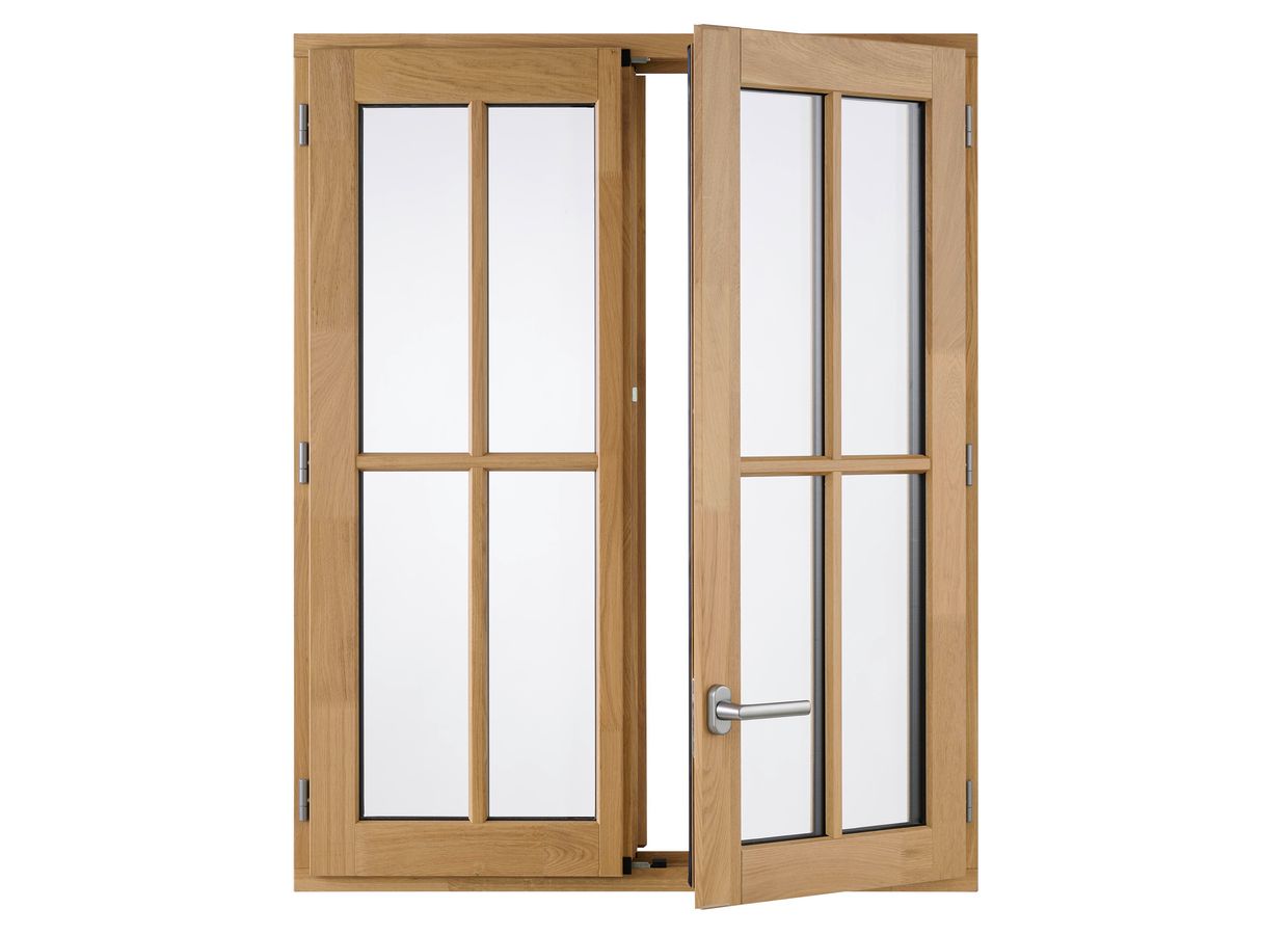 Fenêtre chêne ARBOREAL finition lasure sur mesure | Lapeyre