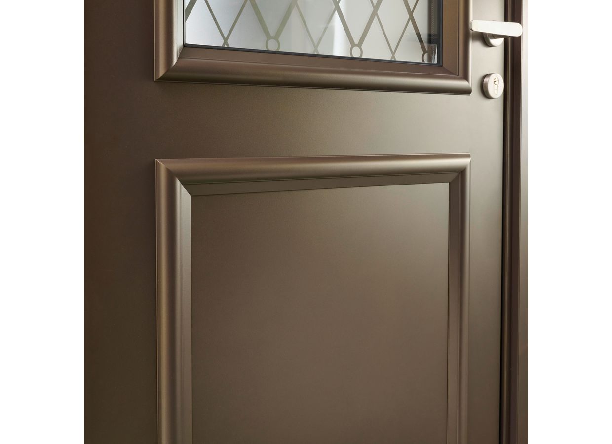 PORTE D'ENTRÉE  ADRIA-LYS ALUMINIUM SUR MESURE-Lapeyre