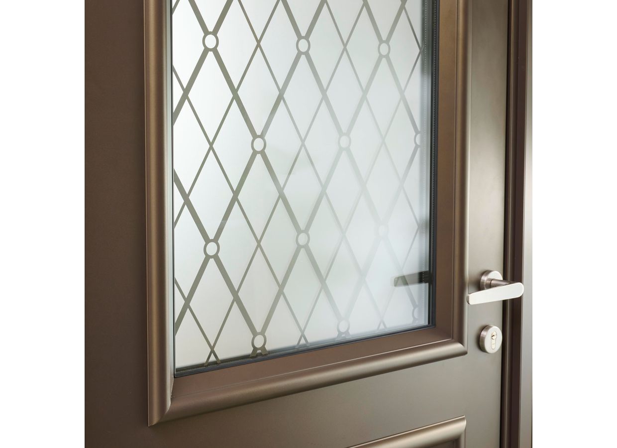 PORTE D'ENTRÉE  ADRIA-LYS ALUMINIUM SUR MESURE-Lapeyre