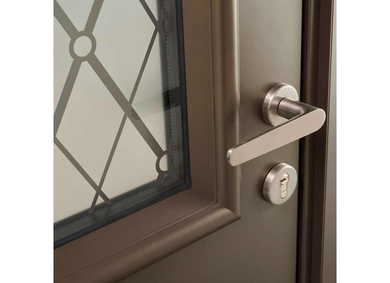 PORTE D'ENTRÉE  ADRIA-LYS ALUMINIUM SUR MESURE-Lapeyre