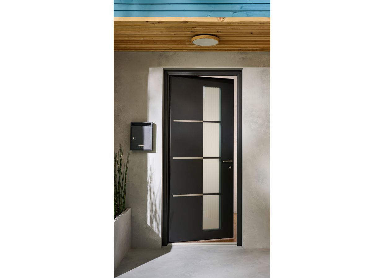PORTE D'ENTRÉE  ANDA-MUSE ALUMINIUM SUR MESURE-Lapeyre