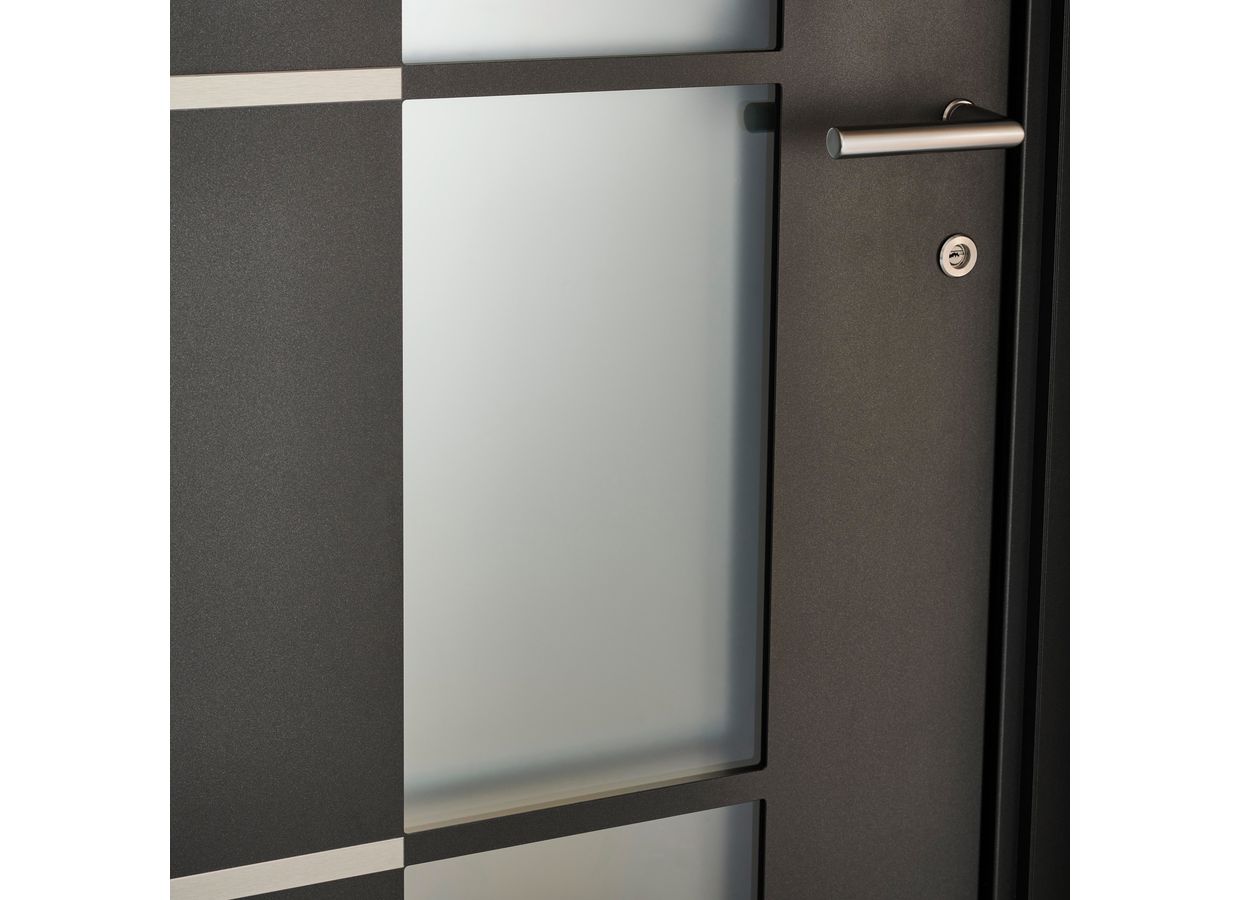 PORTE D'ENTRÉE  ANDA-MUSE ALUMINIUM SUR MESURE-Lapeyre
