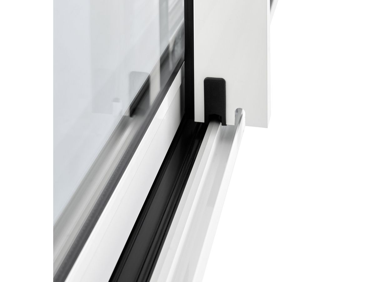 Baie coulissante Néva Aluminium volet intégré sur mesure-Lapeyre