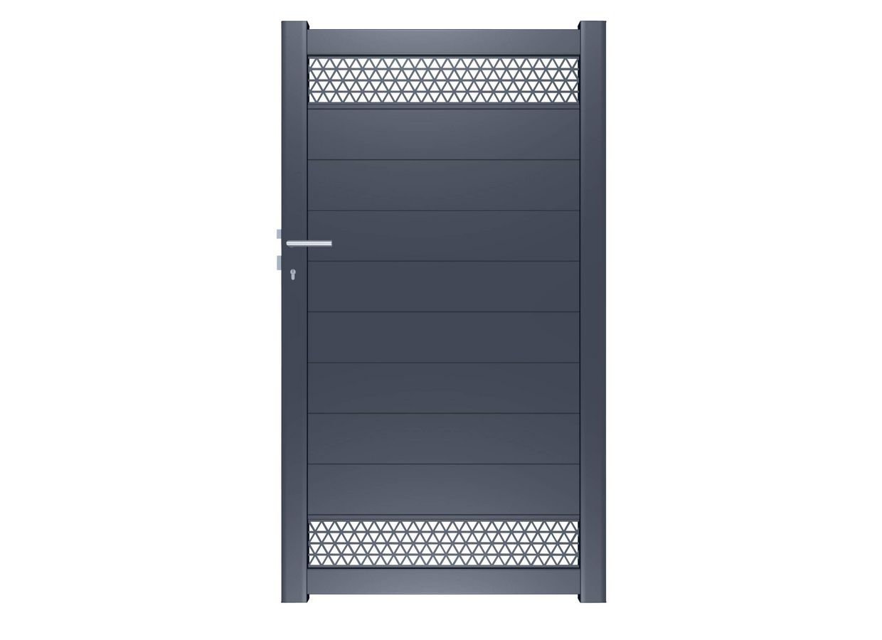 Portillon Vahina aluminium sur mesure | Lapeyre
