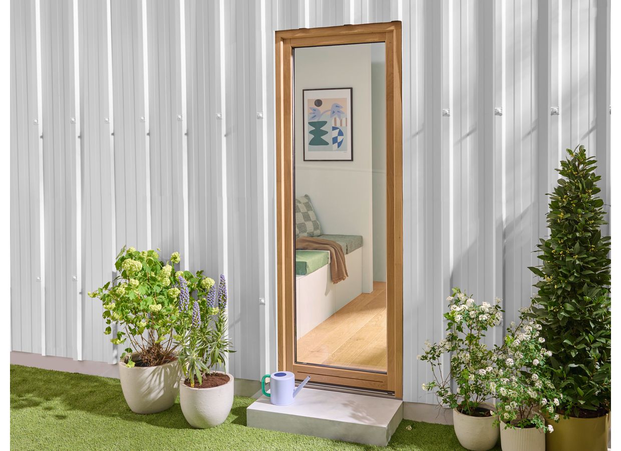 Porte-fenêtre chêne ARBOREAL finition couleur sur mesure | Lapeyre