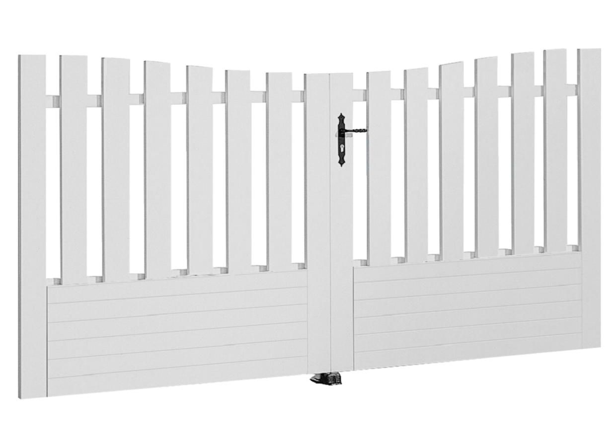 Portail battant PVC Alizé sur-mesure