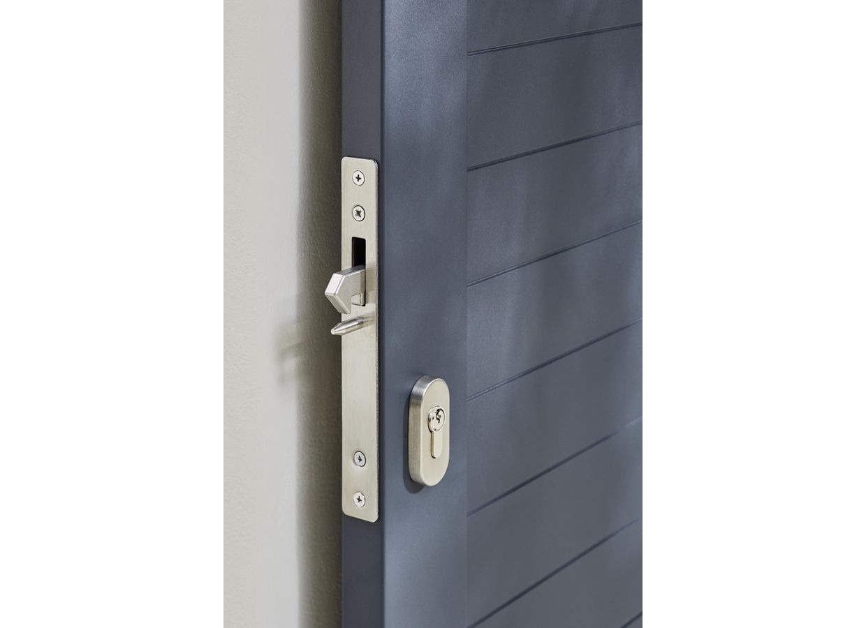 Portail coulissant Venzo aluminium sur mesure-Lapeyre