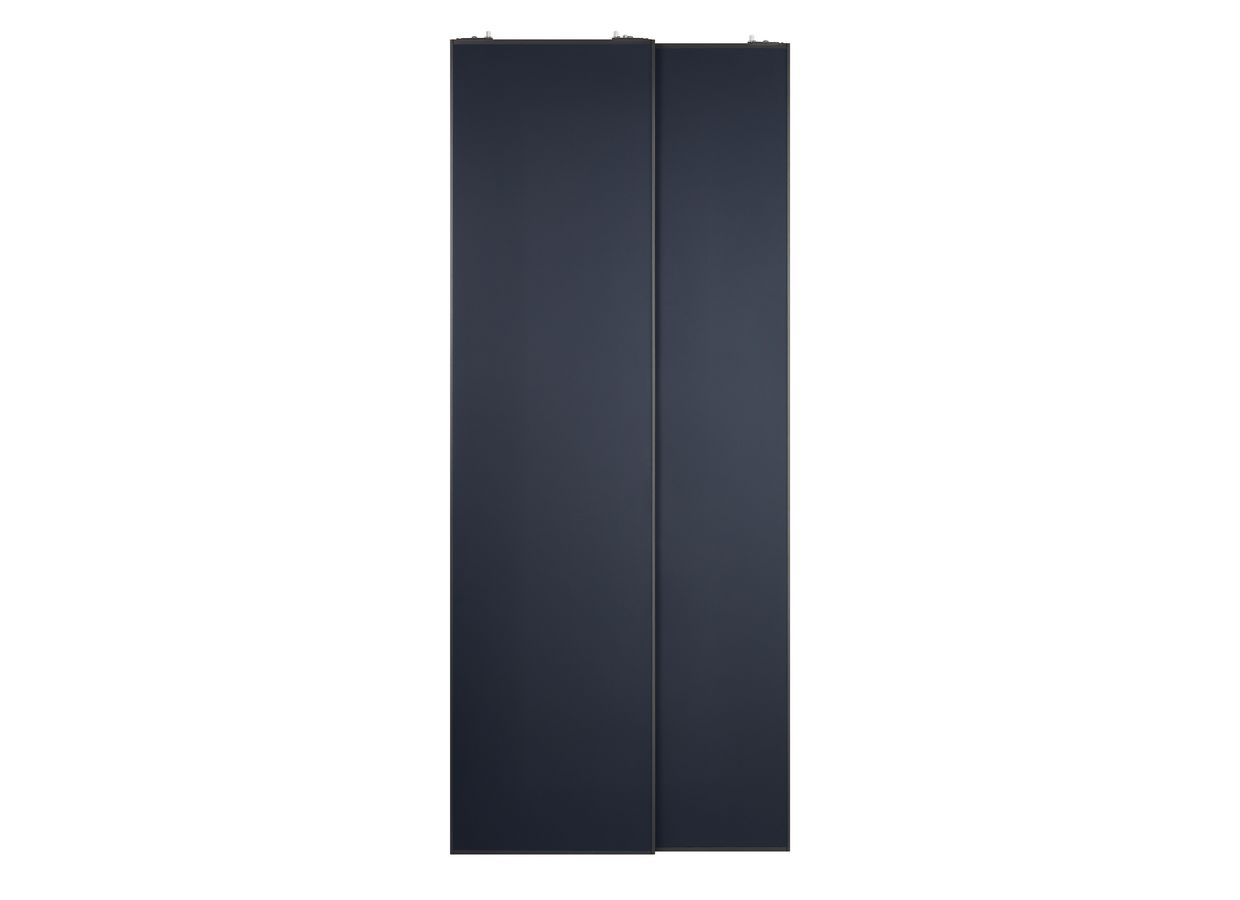 Porte de placard coulissante décor velours UNION