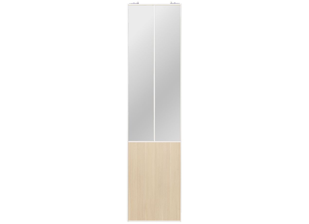 Porte de placard coulissante décor miroir UNION | Lapeyre