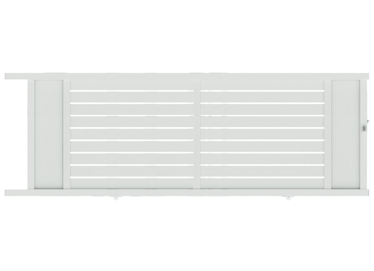 Portail coulissant CATANE aluminium sur mesure Main Image