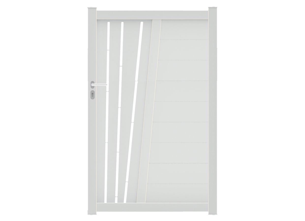 Portillon PISE soleil aluminium sur mesure Main Image