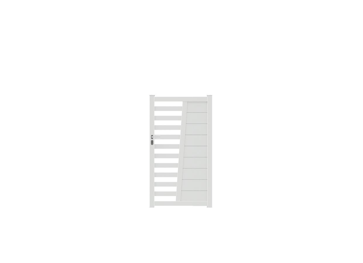 Portillon PISE barreau aluminium sur mesure Main Image