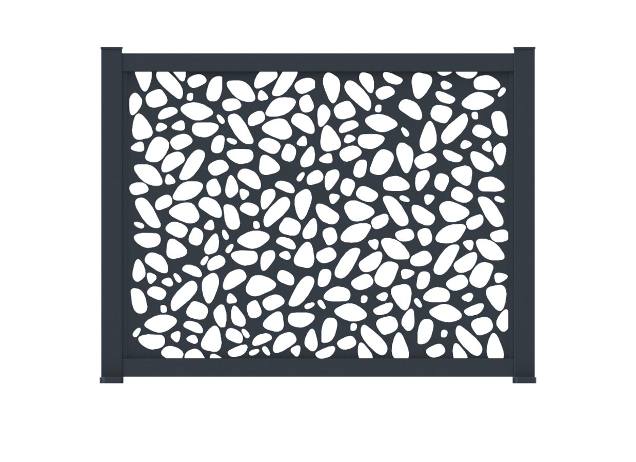 Clôture Catane et Pise en aluminium sur mesure -Lapeyre