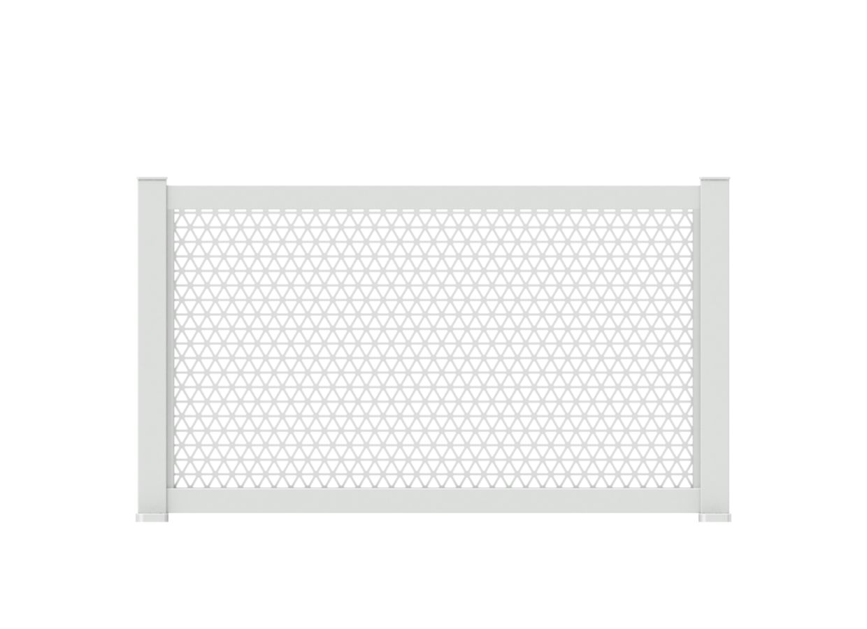 Clôture Catane et Pise en aluminium sur mesure -Lapeyre