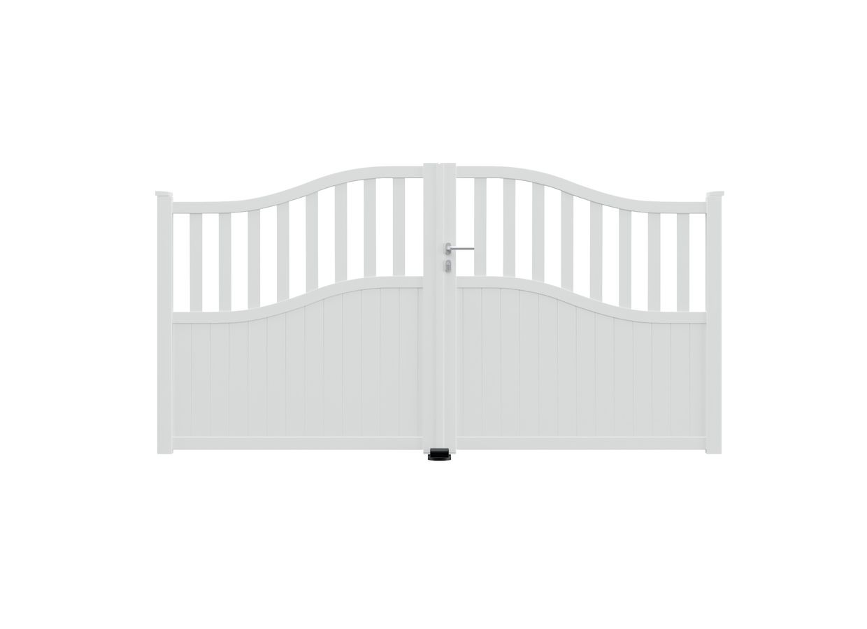 Portail battant VILDAN aluminium sur mesure Main Image