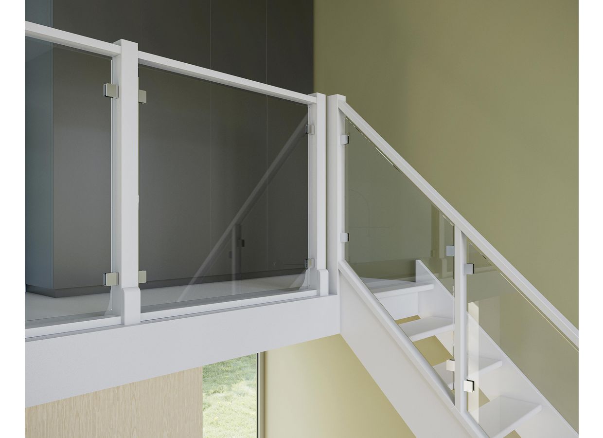 Balustrade EMERENCE en chêne sur mesure - Lapeyre