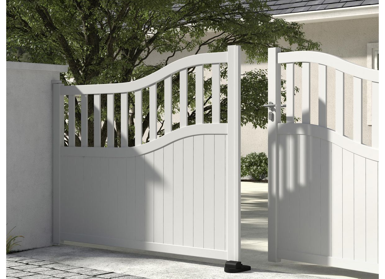 Portillon aluminium Vildan sur mesure-Lapeyre
