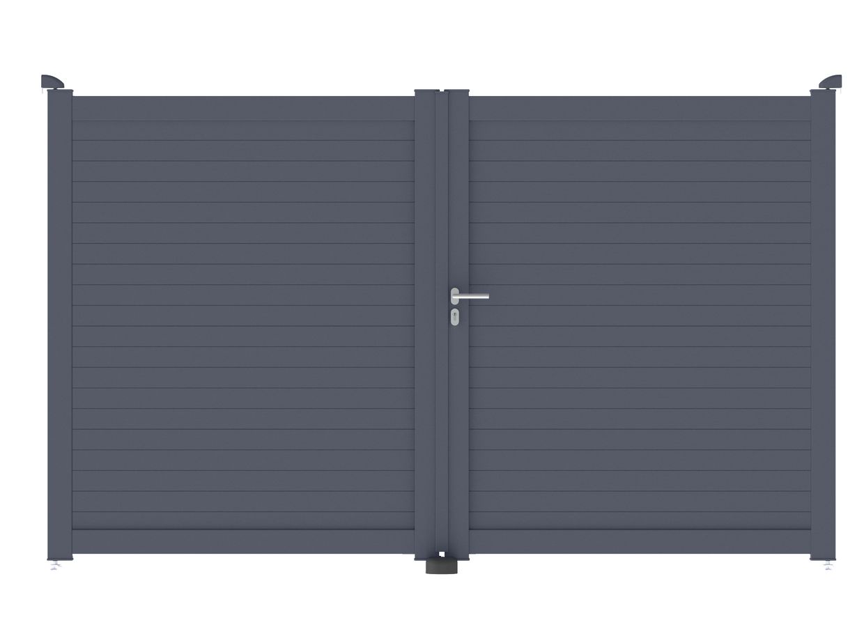 Portail VENZO aluminium sur mesure Main Image