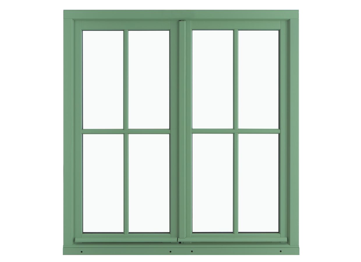 Fenêtre bois exotique ARBOREAL finition couleur blanche sur mesure | Lapeyre